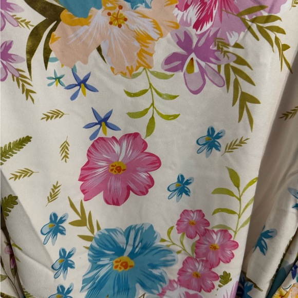 Floral Print Women's Dress - Picture 4 of 7